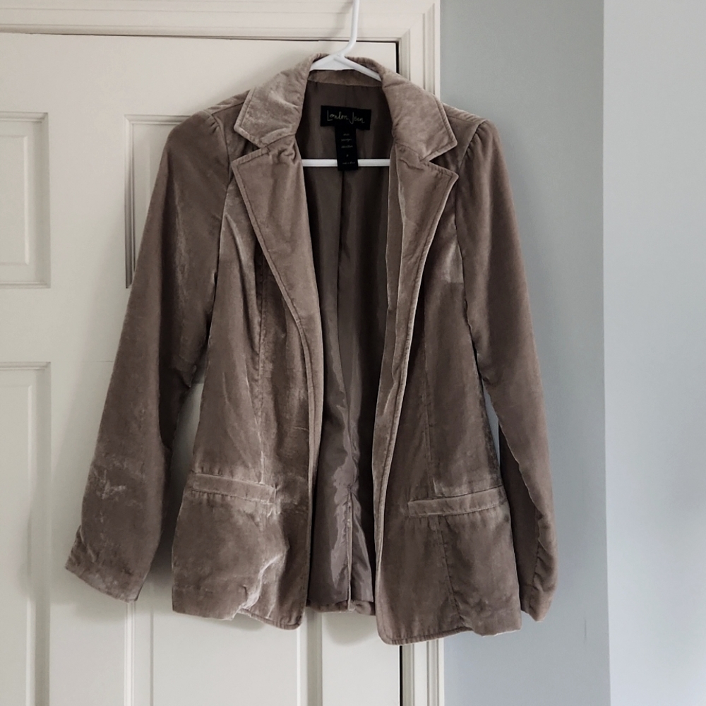 Velvet jacket